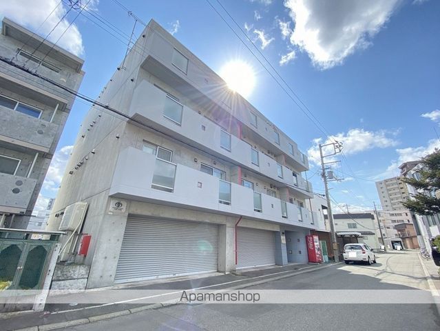 函館本線 厚別駅 徒歩3分 4階建 築21年の外観写真