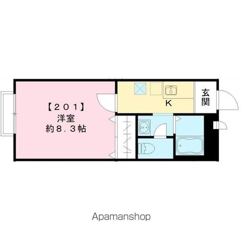 クローバー1番館の間取り写真