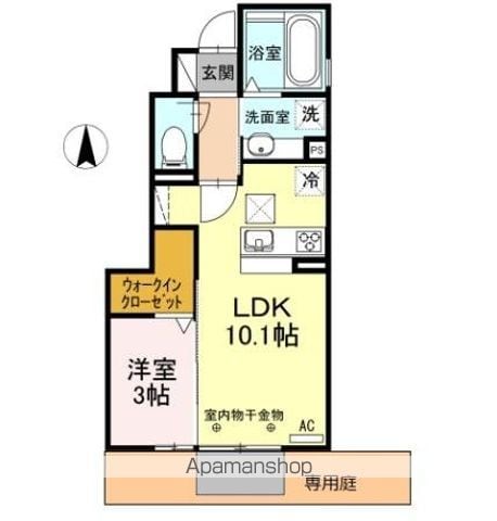 COMFORTIA AKUROの間取り写真