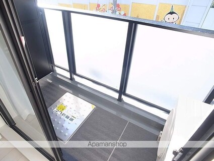 クレストコートＴＳ吾妻橋[1K/25.19m2]のバルコニー