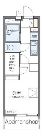 レオパレス中川MTMの間取り写真