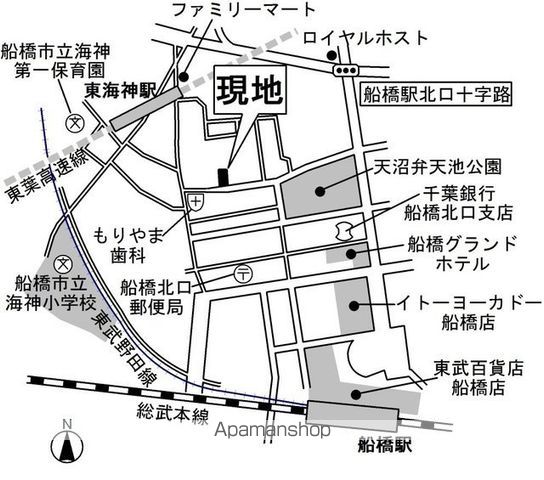 レオ伍拾番館 102 ｜ 千葉県船橋市本町７丁目22-1（賃貸マンション1K・1階・34.02㎡） その10