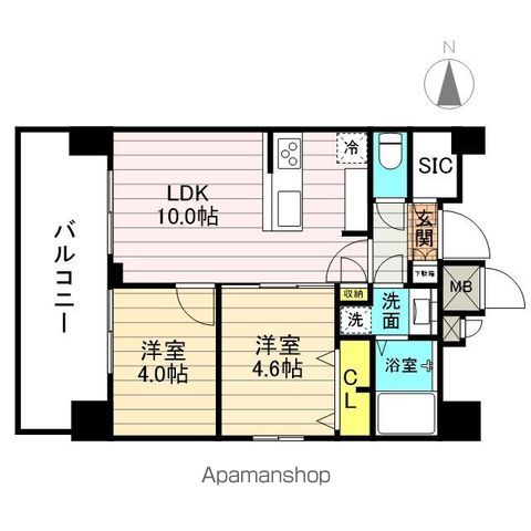 SーRESIDENCE本所吾妻橋の間取り写真