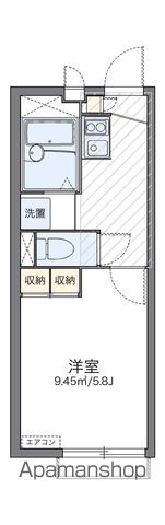 レオパレスベルウッド カシハラの間取り写真