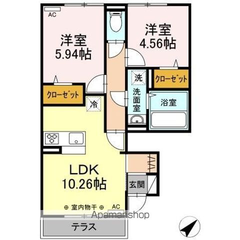 aise villageの間取り写真