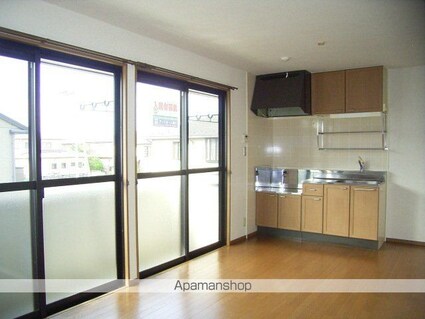 グリーンビレッジＢ棟[2LDK/56.62m2]のキッチン