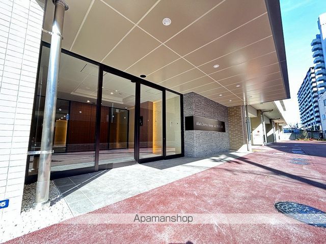 アリビス下新庄ソルテラスの玄関写真