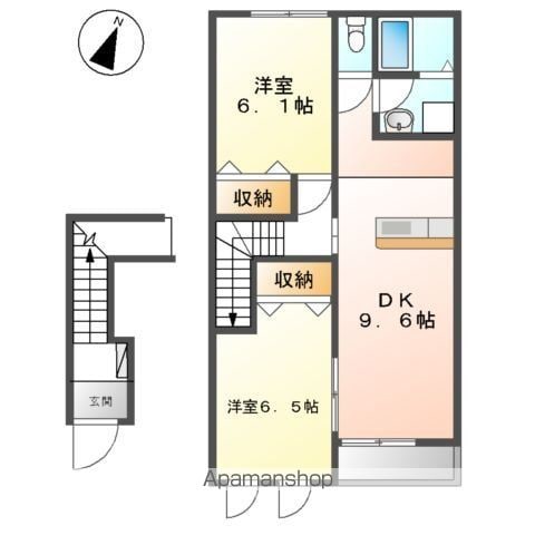 メルヴェユーイーグルⅡの間取り