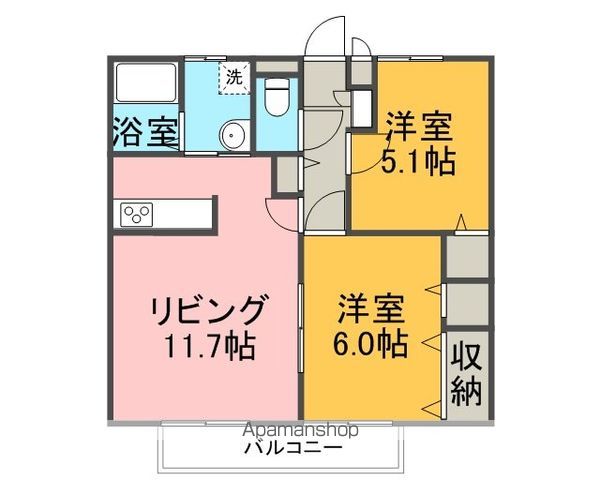 ソレジオ桜ヶ丘の間取り写真