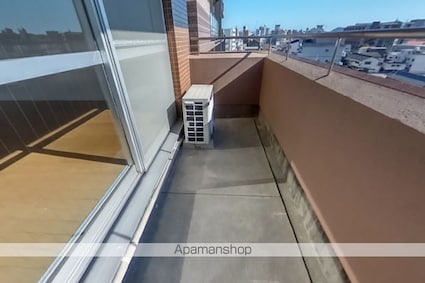 ドエール大川筋[1LDK/49.69m2]のバルコニー