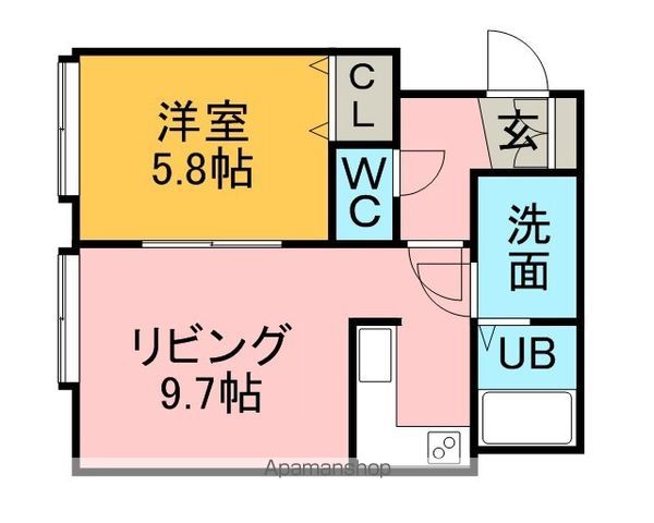 ティアラ澄川第Iの間取り写真