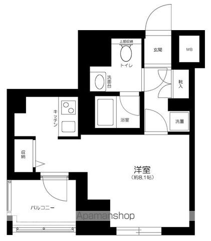 【レガリス銀座イーストの間取り】