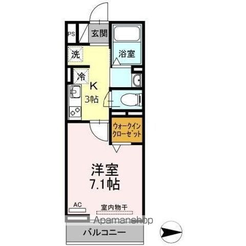 Dーグレイス B棟の間取り写真