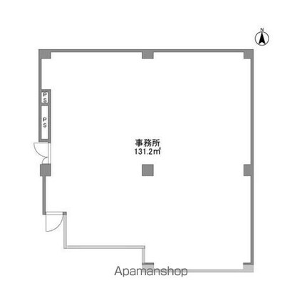 アトリウム青山[事務所/131.2m2]の間取図