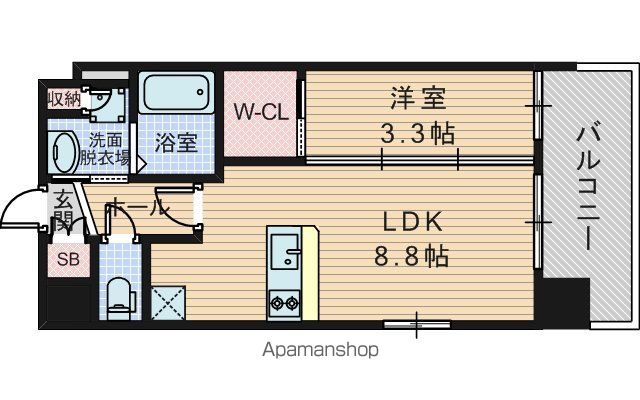 LUXE新大阪西の間取り写真