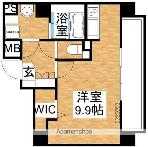 フィールドイン新大阪の間取り写真