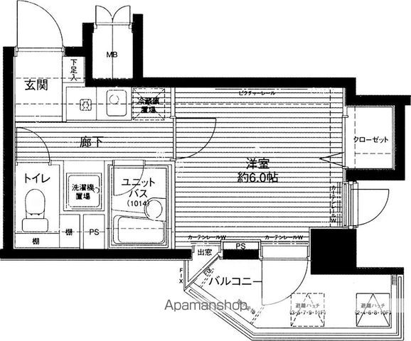 【メインステージ護国寺Ⅱの間取り】