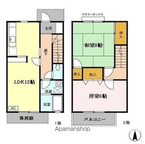 ロイヤルガーデン　ＡＢＣの間取り