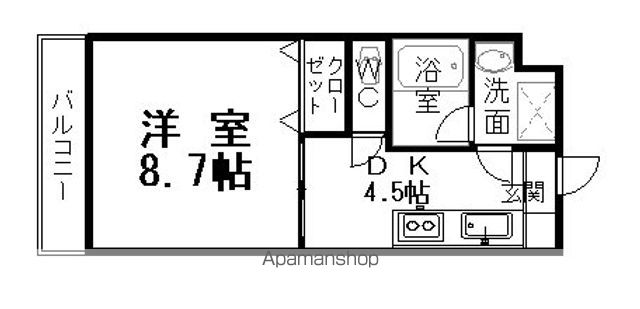 シンフォニーの間取り写真