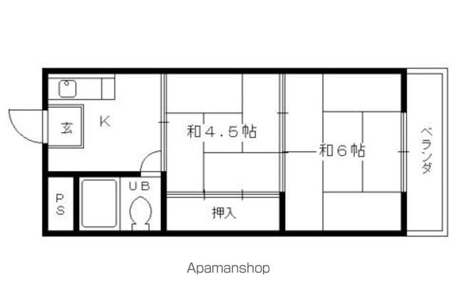 福御マンションの間取り写真