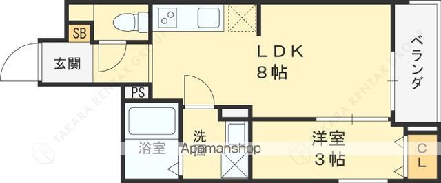 SーMOVE都島EASTの間取り写真