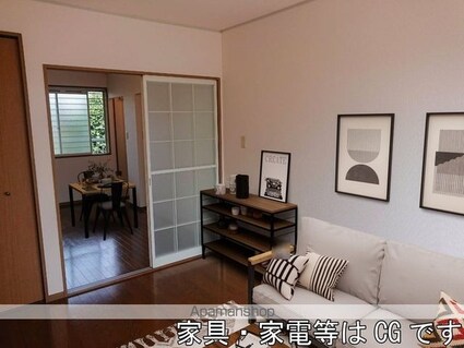 東京都足立区神明３丁目[2DK/40.07m2]のリビング・居間