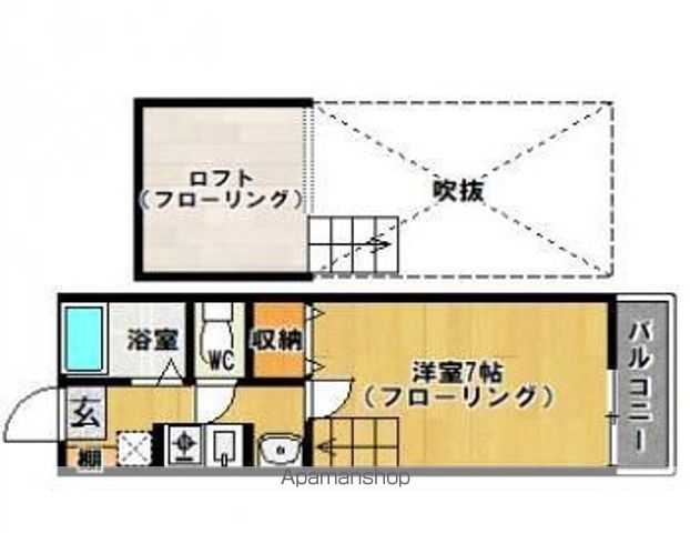 アーバンコート香椎の間取り