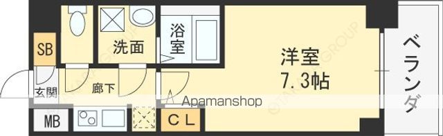 サムティ大阪GRAND EASTの間取り写真