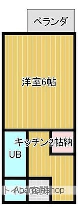 アーバンタニグチ[1K/17.5m2]の間取図