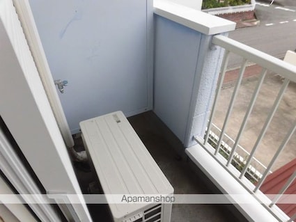 アパートメントＦ[1K/19.83m2]のバルコニー