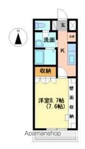 エクセルコート南島田の間取り写真