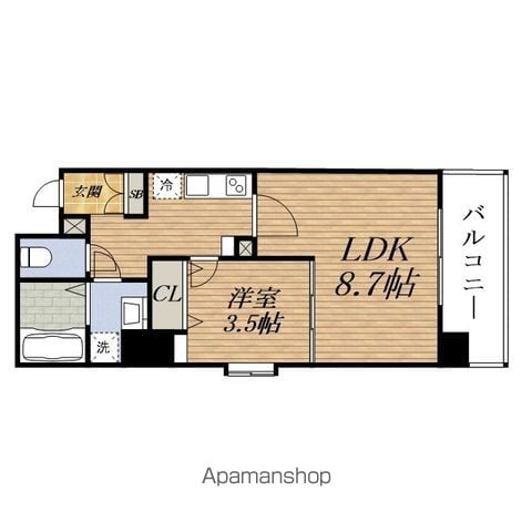 FIRST FIORE 江坂垂水町IIの間取り写真