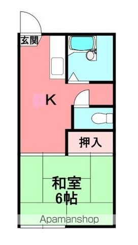 アネックス横屋Bの間取り写真