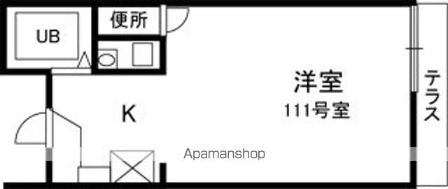 アバンティ貝塚I番館・II番館の間取り写真