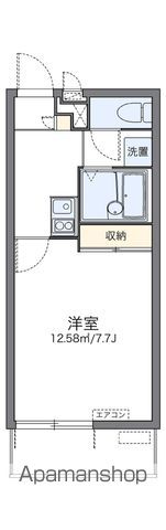 レオパレスル　パサージュの間取り