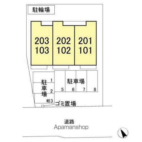 ＳＵＮ　ＷＥＳＴ 103 ｜ 千葉県八千代市八千代台北１７丁目11-9（賃貸アパート1LDK・1階・43.64㎡） その28