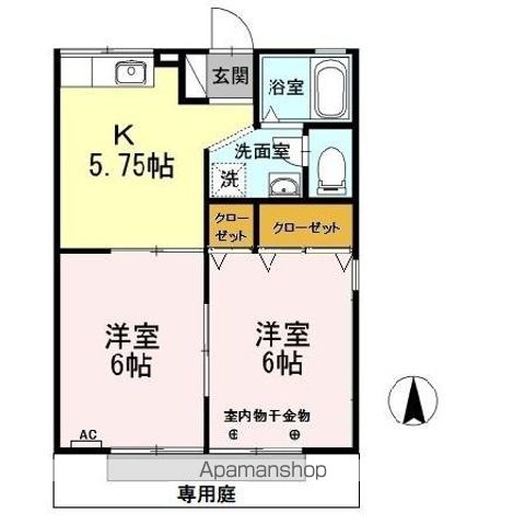 ビアージュ Aの間取り写真