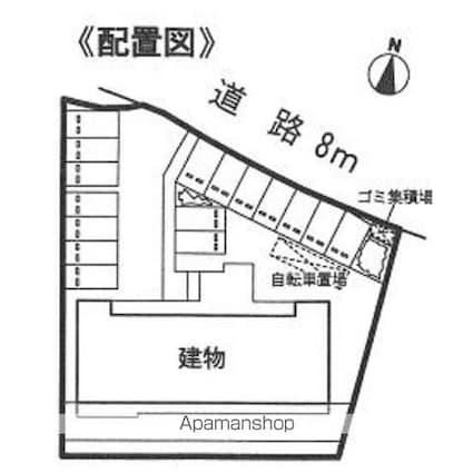 フォレストスクエア　シバタ[2LDK/57.32m2]の配置図
