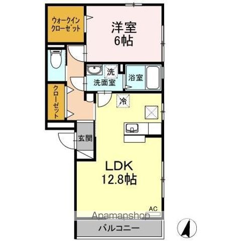 ジュネスあざみの間取り写真