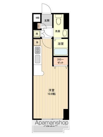 レジディア仙台本町の間取り写真