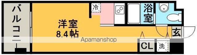 エシッド天神南の間取り写真