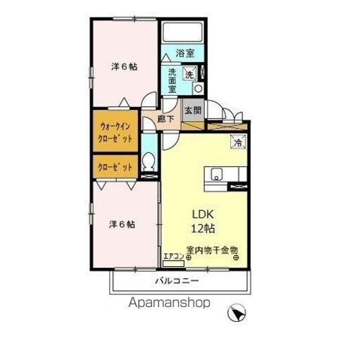 セジュールZEN 弐番館の間取り写真