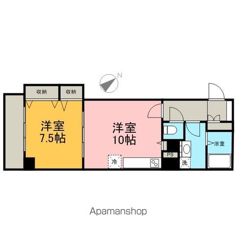 那須ハイライズの間取り写真