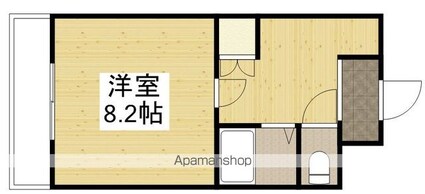 フルリール松浦[1K/24m2]の間取図