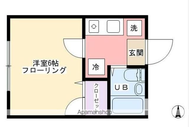 ラモヴェール八景B棟の間取り写真