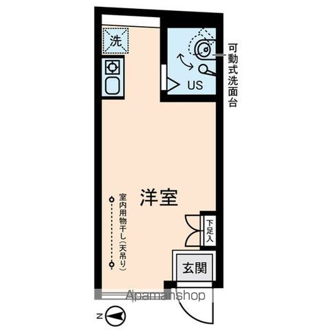 第二ソーポの間取り写真