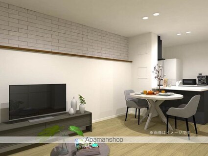 シャーメゾン江平　ＷＥＳＴ[1LDK/41.75m2]のリビング・居間