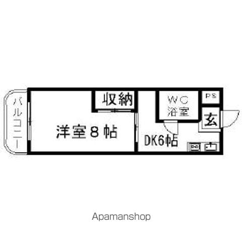 パークサイド中川の間取り写真