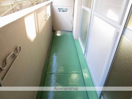 徳島県徳島市山城西２丁目[1K/24.31m2]のバルコニー