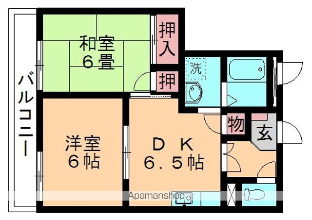エクセレントヒルズの間取り写真